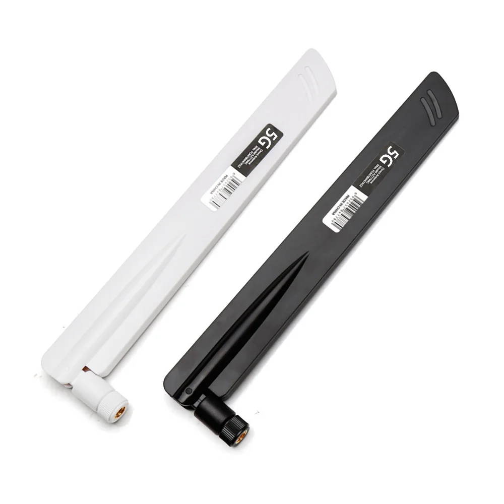 Antena 5G 3G 4G de alta ganancia, 18dBi SMA macho para tarjeta WiFi, enrutador WiFi, adaptador USB, cámara IP de seguridad