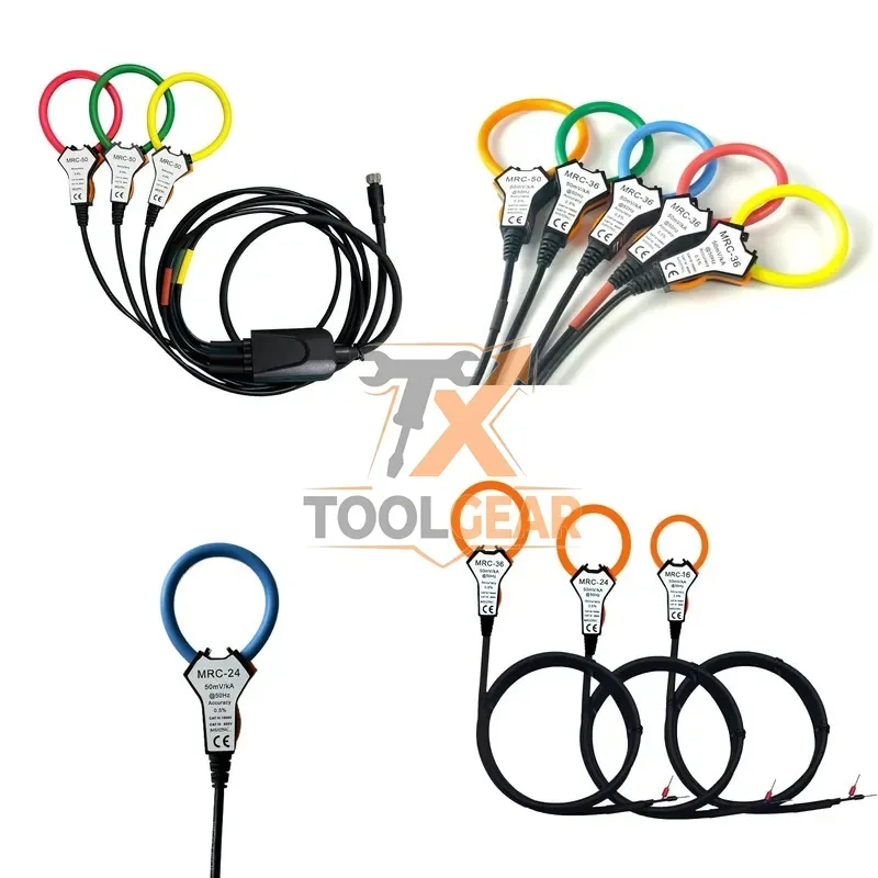 2026hotsale* Portable MRC Series Rogowski Coil: 600A Current Measurement with Split-Core Design for Easy Installation