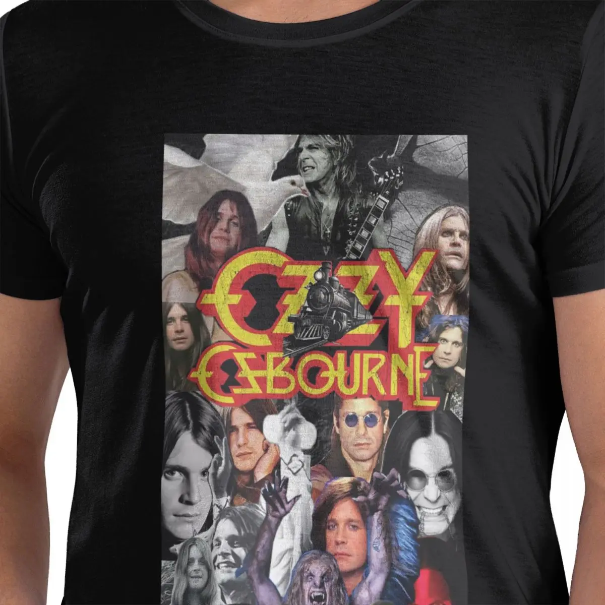 

Ozzy Osbourne Merch футболка из 100% хлопка, мужские модные футболки, мужские футболки с круглым вырезом и коротким рукавом, S-6XL