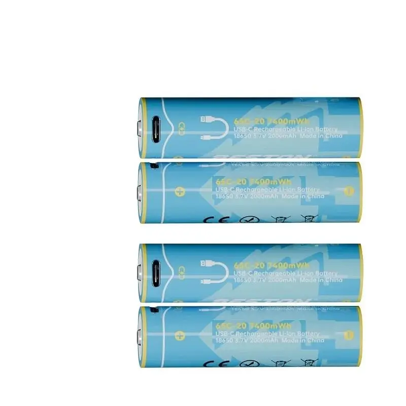 

usb18650 3.7V 7400mwh rechargeable lithium battery flashlight, laser pointe