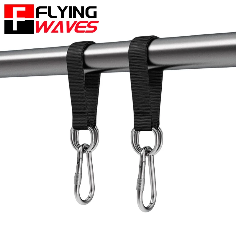 Correas para columpio de árbol, anillo de gancho resistente de 200kg, cinturón colgante, cinturón de conexión para hamaca, saco de boxeo, barra Horizontal oscilante