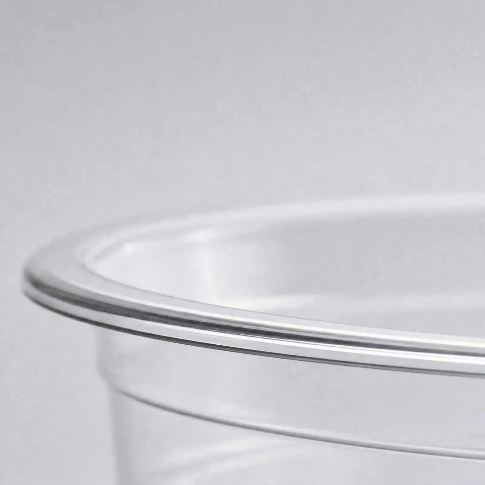 Clear PET Plastic Industrial Tray Round Plant Saucer for Indoor Outdoor Flower Pot Drip Tray Water Catcher