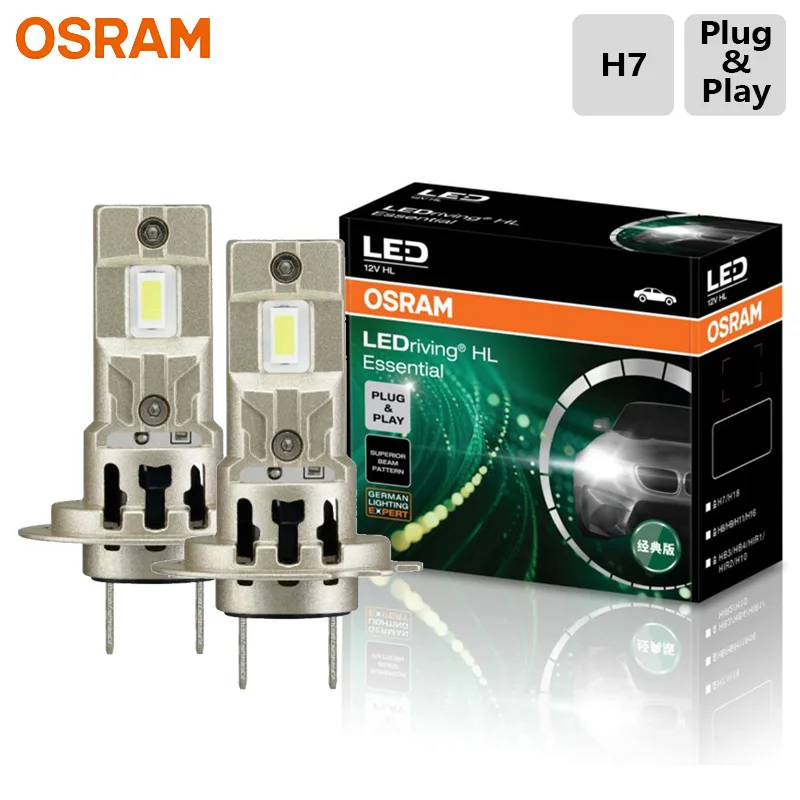 OSRAM Essential LED H7 H18 Car Headlight PX26d Socket Based LED