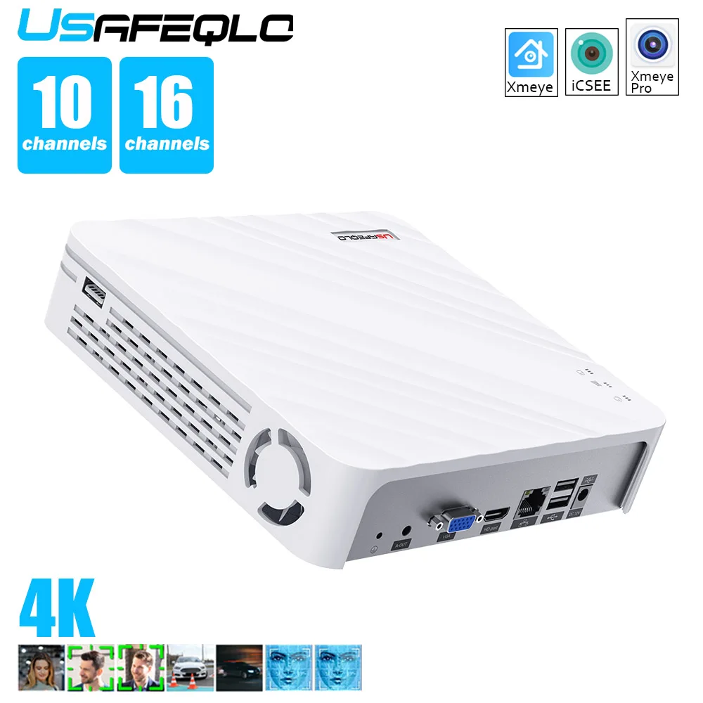 nvr-h265-avec-prise-en-charge-de-la-detection-humaine-et-du-reconnaissance-faciale-application-mobile-xmeye-pro-surveillance-mobile-16-10-canaux-sortie-4k-h265-nvr-hd-3840-2160