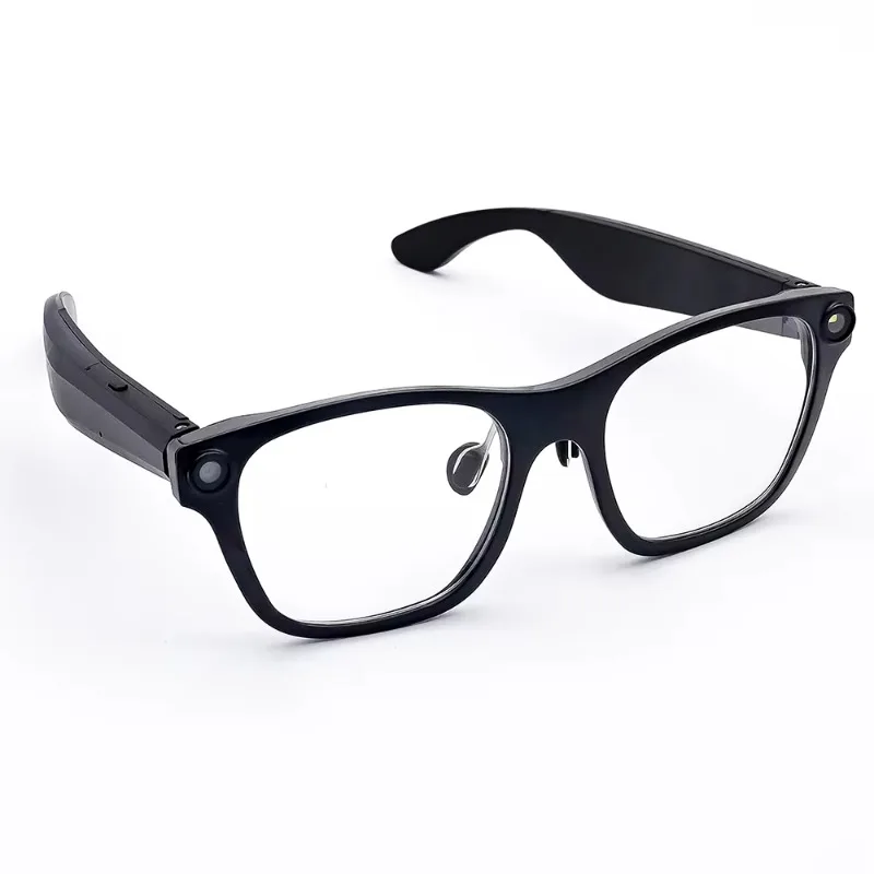 

2025 S336 Smart Wearable Headset with 5MP 2K Remote Photography BT Audio Call AI Translation Music Smart Glasses