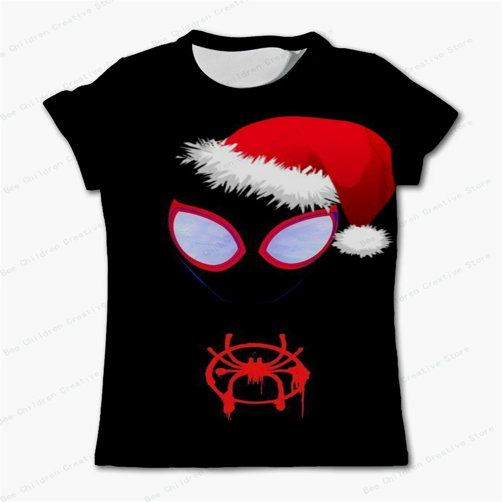 

Breathable Quick-dry T-shirt Children's Boys Clothes Marvel Spiderman 3d Printed Tops Tees Summer Party Fashion T Shirt Clothing