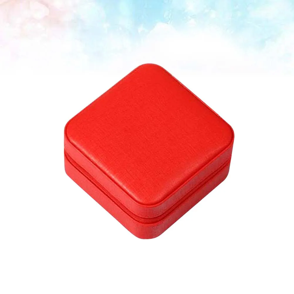 Travel Jewelry Pouch Holder Small Case Jewellery Boxes Traveling Size Organizer