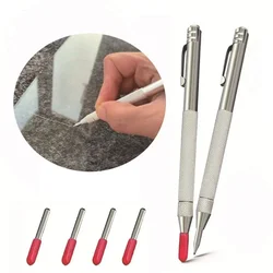 Magnetic Diamond Scriber Pen for Metal Wood Glass Tile Tungsten Carbide Tip Cutting Marker Pencil Metalworking Hand Tools