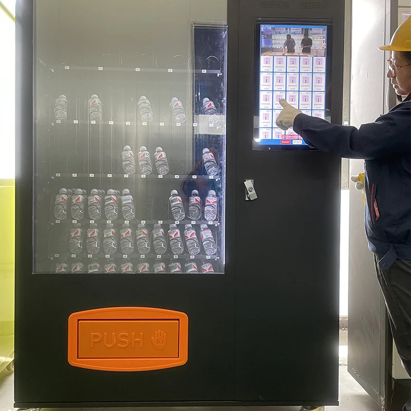 Commercial Smart Vending Machine For Beverage Snack Retail Shop Smart Store Solution Equipment
