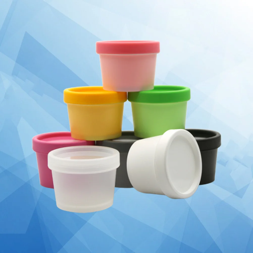 8 pièces bricolage argile colorée pâte à modeler Super légère argile créative éducative décompression amusant enfants artisanat Ramen boue