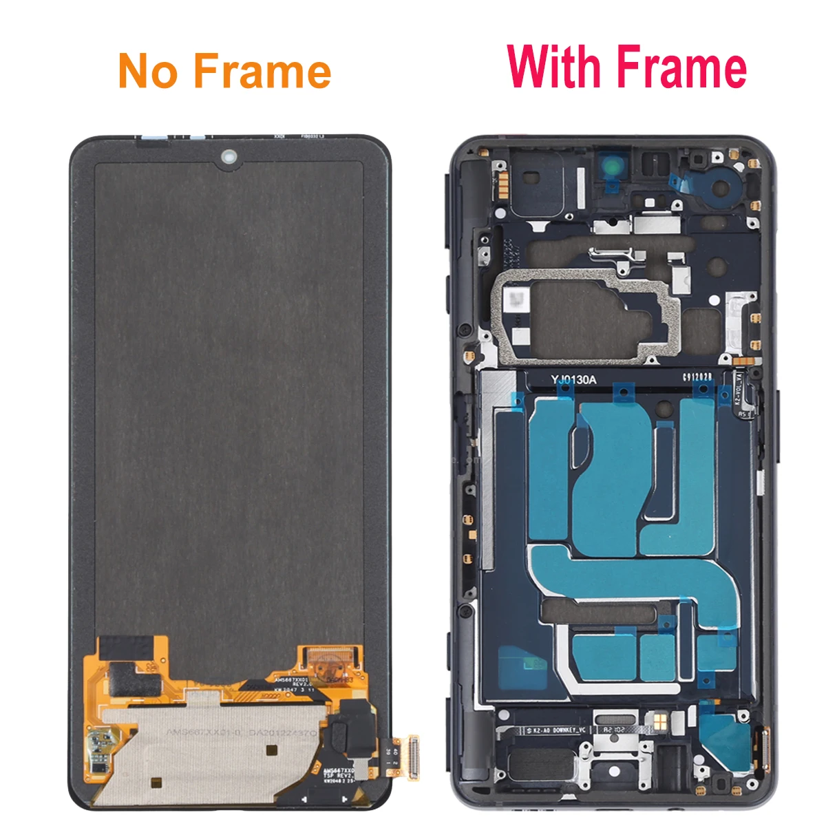 For Xiaomi Black Shark 4 Pro SHARK PRS-H0 SHARK PRS-A0 SHARK KSR-A0 Display LCD Touch Screen Digitizer Assembly