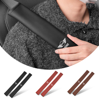 Car Leather Seat Belt Cover Shoulder Protective Pad For MINI Cooper One JCW Clubman Countryman R55 R56 F55 F56 R57 R58 R59 R60 R