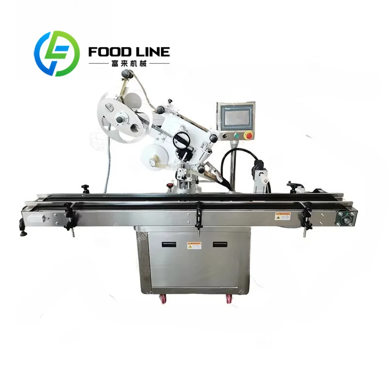 Customized Low Cost Desktop Industrial Labeling Machine for Plastic Glass Bottle Can Bag Labeler