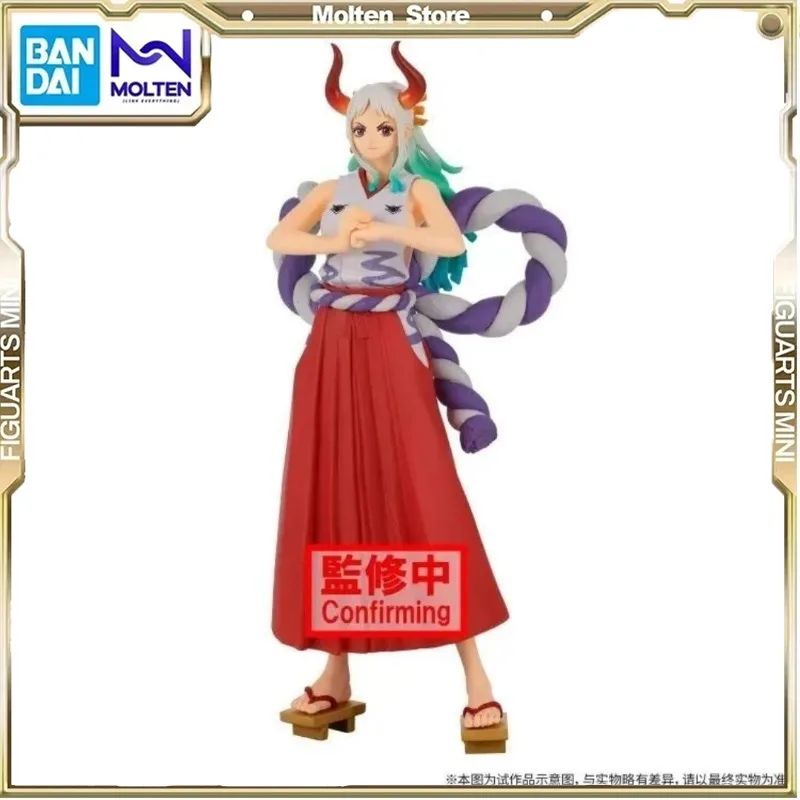 

Bandai Genuine ONE PIECE Yamato Amusement Action Figure Ornament Collectible Model Toys Children Birthday Gift