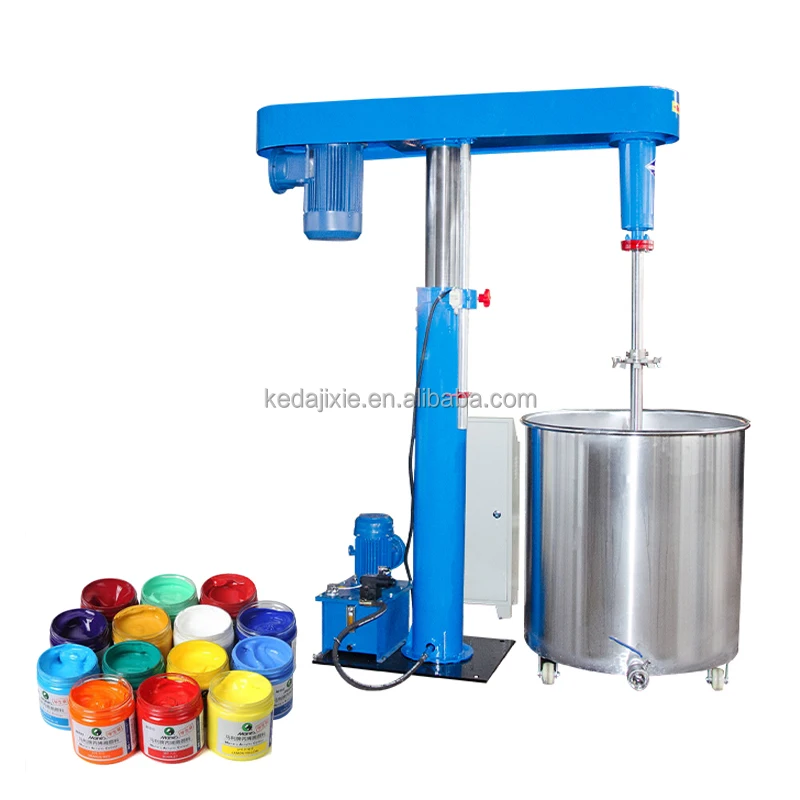 Hydraulic Lifting Paint Dissolver Mixer,Paint Mixing Agitator,Paint Mixing Machine Price