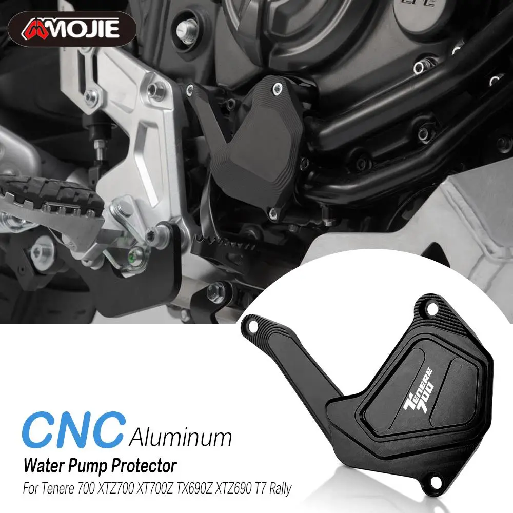 

CNC Motorcycle Water Pump Cover Protector For Yamaha Tenere 700 2019 2020 2021 XTZ700 XT700Z TX690Z XTZ690 Tenere t7 Rally