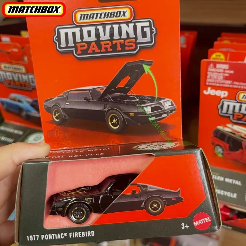 New Original Matchbox 1:64 Die‑cast Vehicle 1977 Pontiac Firebird FWD28 Sleek Retro Sport Car Desktop Hobby Collectible Present