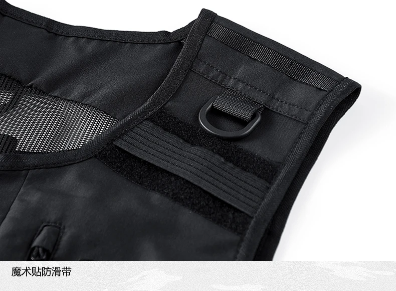 Multifunction Outdoor Sport Tactical Sleeveless Cargo Jackets Man Clothing High Street Techwear Style Vest Chalecos Chaquetas