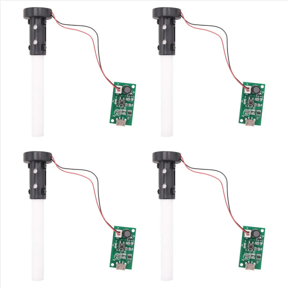 ABGN 4Pcs 20MM Ultrasonic Mist Maker Fogger Atomizer Transducer Atomizer Film Plate Accessories Humidifier Rubber Gasket