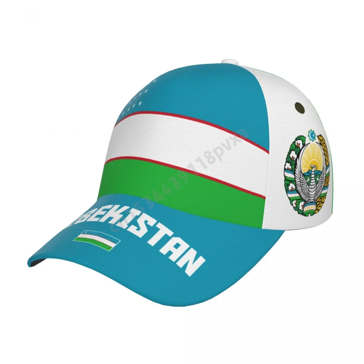 Unisex Uzbekistan Flag Adult Baseball Cap Patriotic Hat for Baseball Soccer Fans Men Women