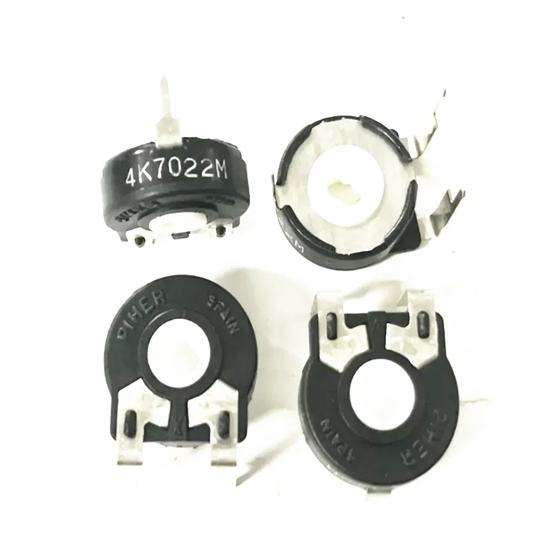 10 PCS Adjustable Potentiometer PT15-4.7K Horizontal Oval Hole Trimmer Potentiometer
