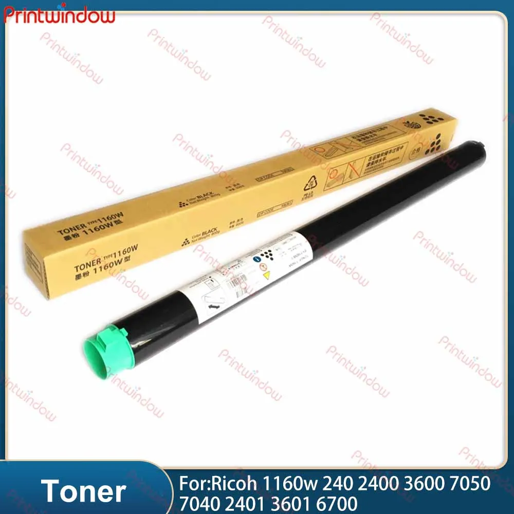 

Toner for Ricoh 1160w Blue Black toner 240 2400 3600 7050 7040 2401 blue toner 3601 6700 toner box Machine black powder cylinder