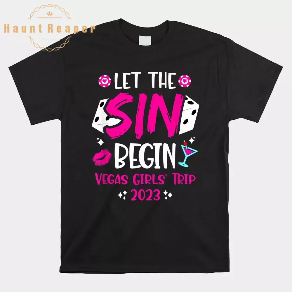 

Haunt Reaper Men T Shirt Girls Trip Vegas Las Vegas 2023 Vegas Girls Trip 2023 Shirt T-shirt Graphic Tops Breathable S-6XL