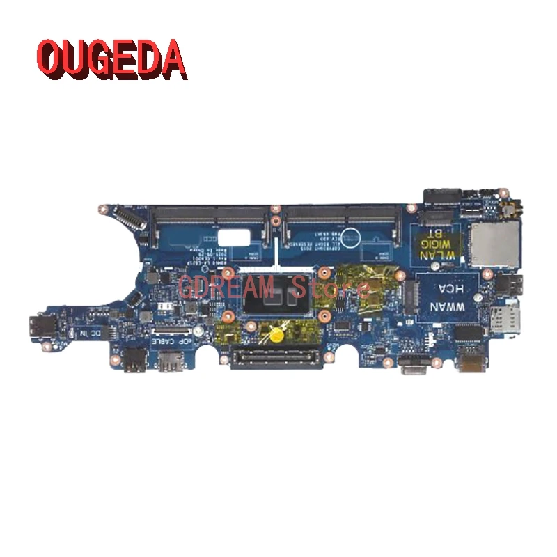 

OUGEDA ADM60 LA-C621P CN-0YM98P 0YM98P YM98P For DELL Latitude E5270 Laptop Motherboard SR23Y I5-6200U CPU DDR4 main board