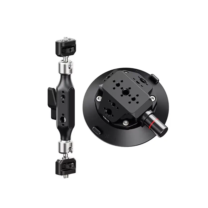 

B44C TB15 Double-Ended Magic Arm Suction Cup Mount Vehicle-Mounted Camera Sucker Bracket Sturdy Flexible For Filmmakers