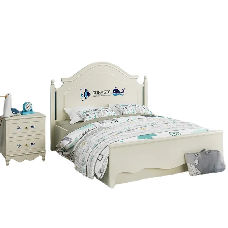 

Yy Children's Bed Boy's Bed Prince's Bed Children's Room Furniture Set Combination Single Bed