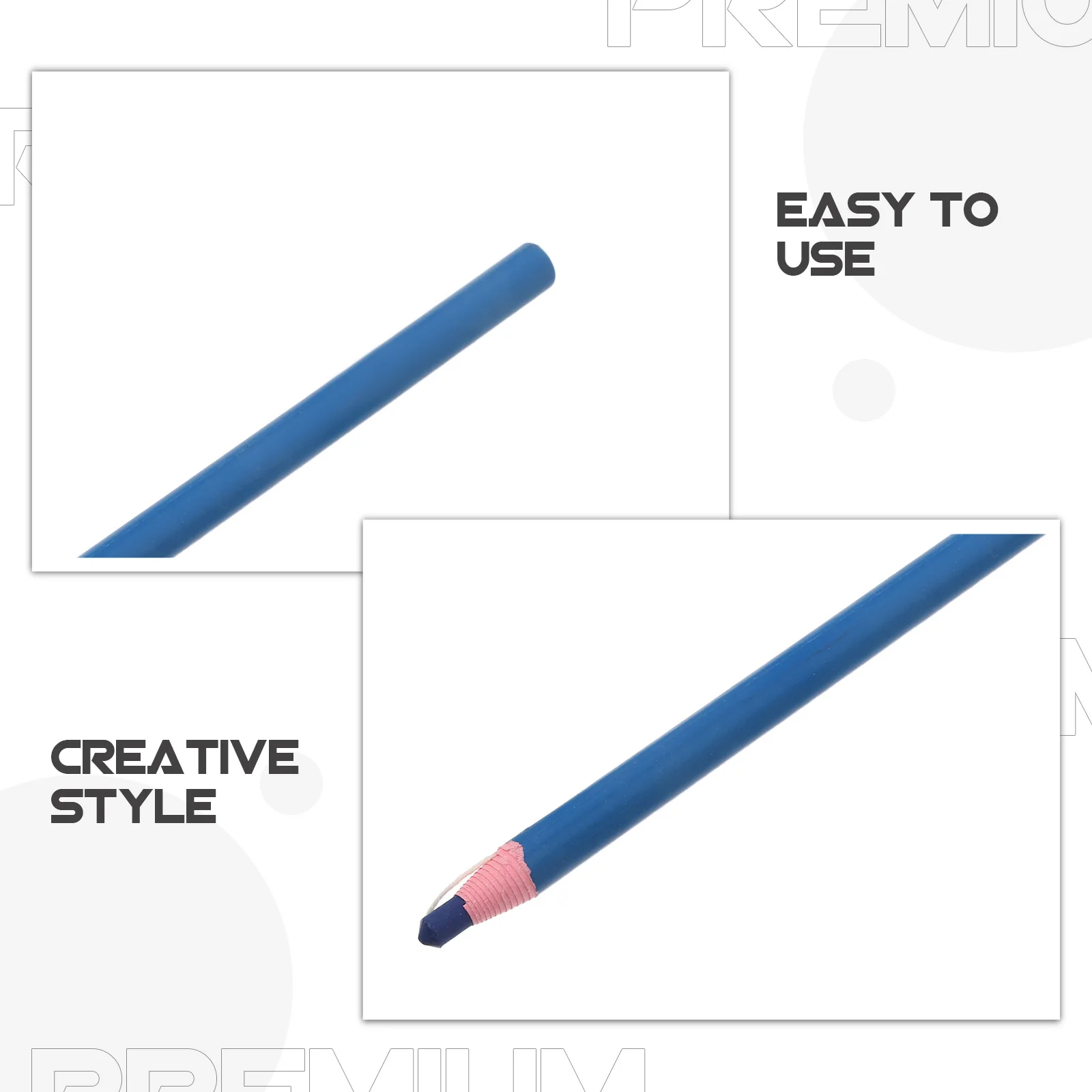 1 صندوق تقشر الشمع قلم رصاص متعدد الأسطح الحرفية ماركر للنسيج ورقة معدنية Diy بها بنفسك الخياطة التطريز أداة الرسم