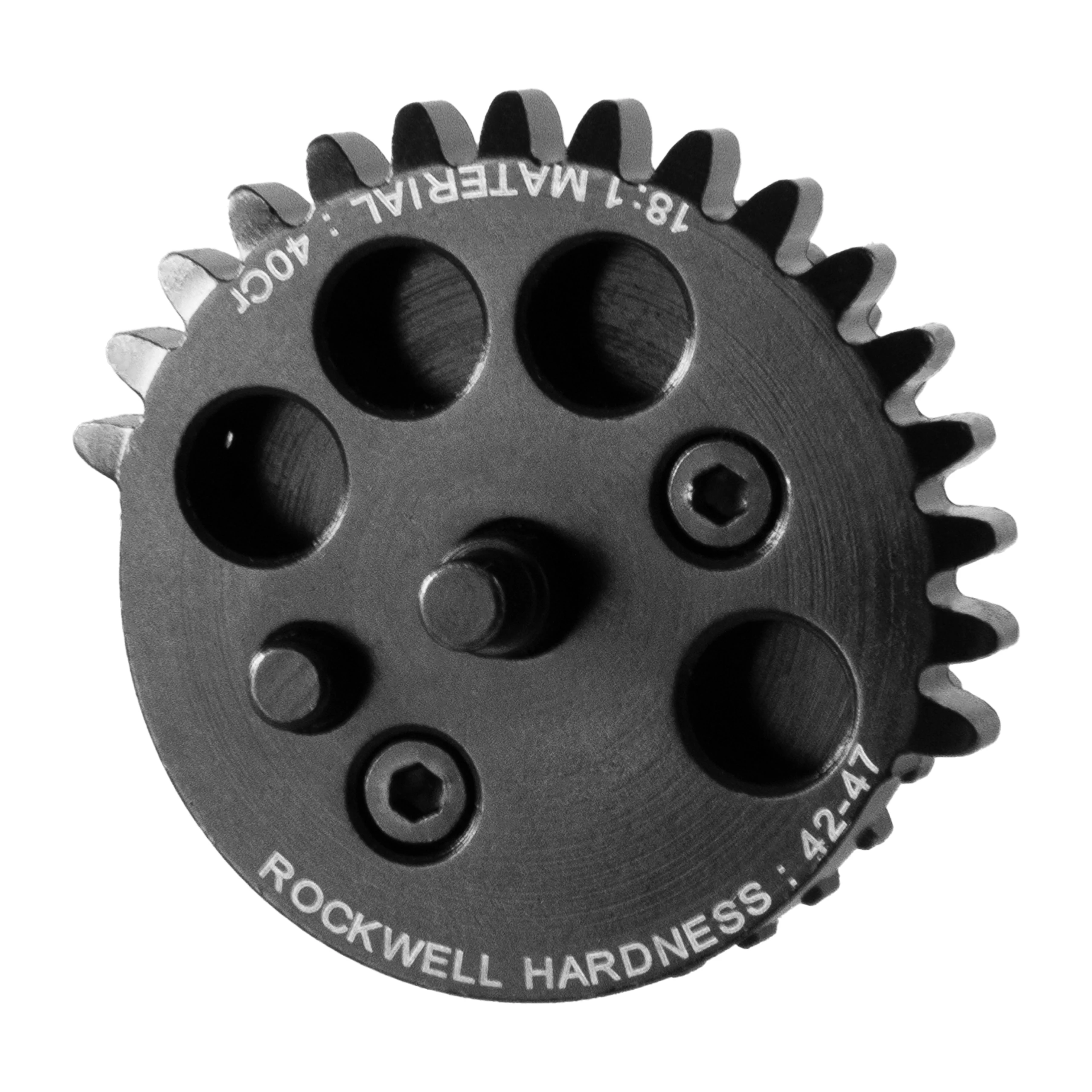 JVAN Gear CNC Steel Cut 40Cr Series Tactical Gear Set 12:1 13:1 16:1 18:1 for AEG Version 2/3 Airsoft Gearbox