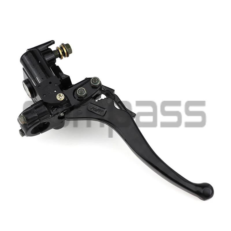 Handlebar Hydraulic Brake Lever With Parking Brake For 150-250cc GY6 ATV Quad Bike Parts 22mm Left /Right Front Master Cylinder