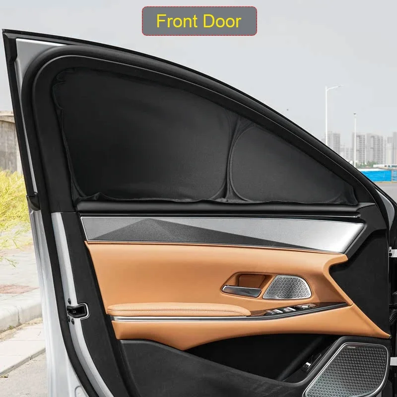 

Car Black Windows Privacy Sunshade Auto Anti-UV Heat Insulation Protect Cover Interior Accessory For BYD HAN L EV 2025-2026