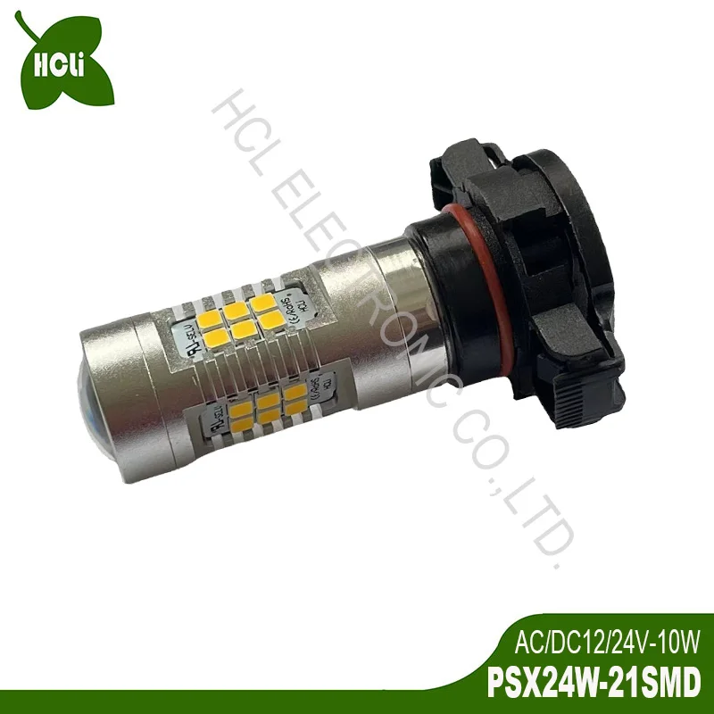 High quality AC/DC12/24V 10W PSX24W Led Auto FR Fog Lamps,12V 24V Car PSX24W Bulbs,Rear Reversing Lights free shipping 10pcs/lot