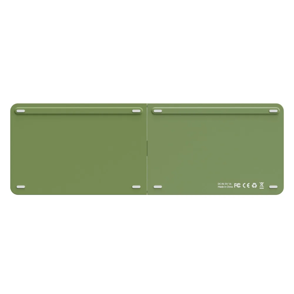 

Lightweight Bluetooth Folding Keyboard Comfortable Rechargeable Wireless Notebook Keyboard Colorful Ultra-thin