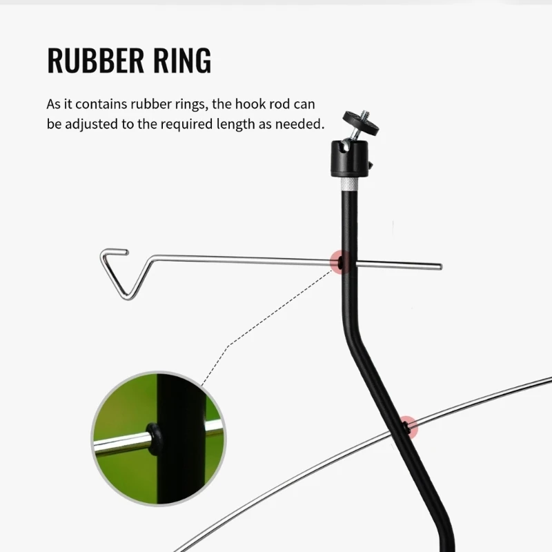 

Складные палаточные фонарные столбы для кемпинга, устойчивая к атмосферным воздействиям подставка для лампы, устойчивая для для