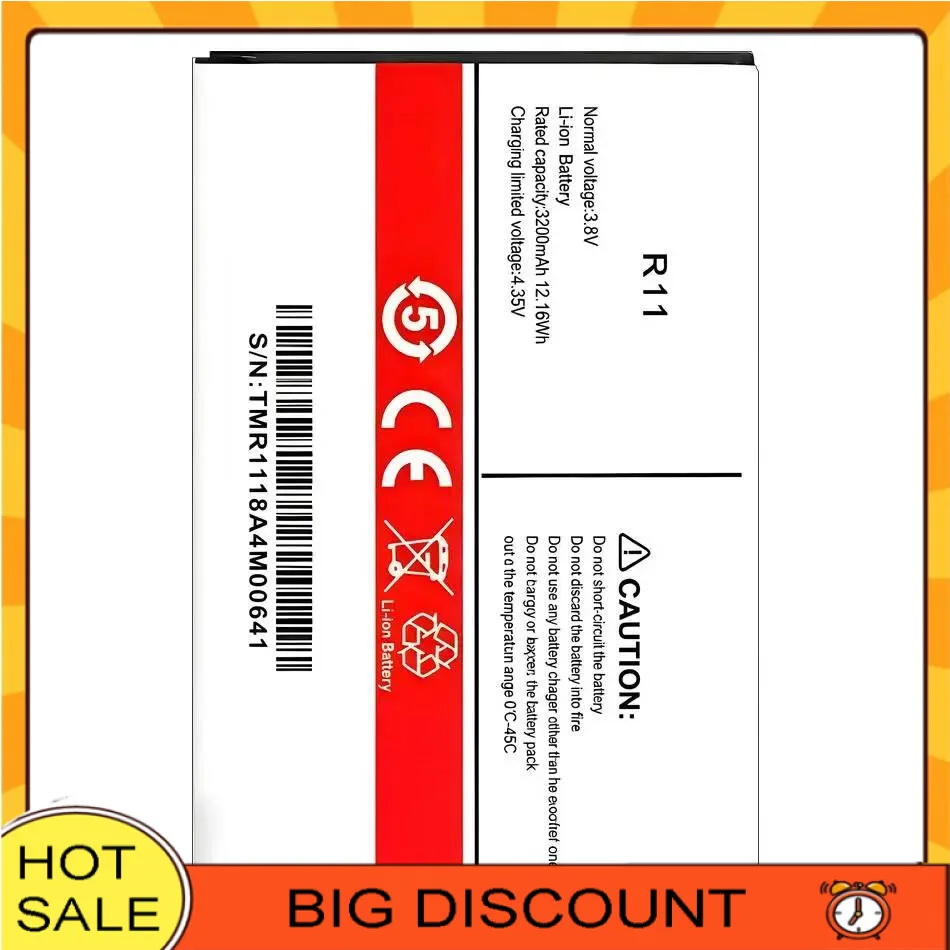 Reliable Power Supply Mobile Phone Battery For Cubot R11 3200Mah