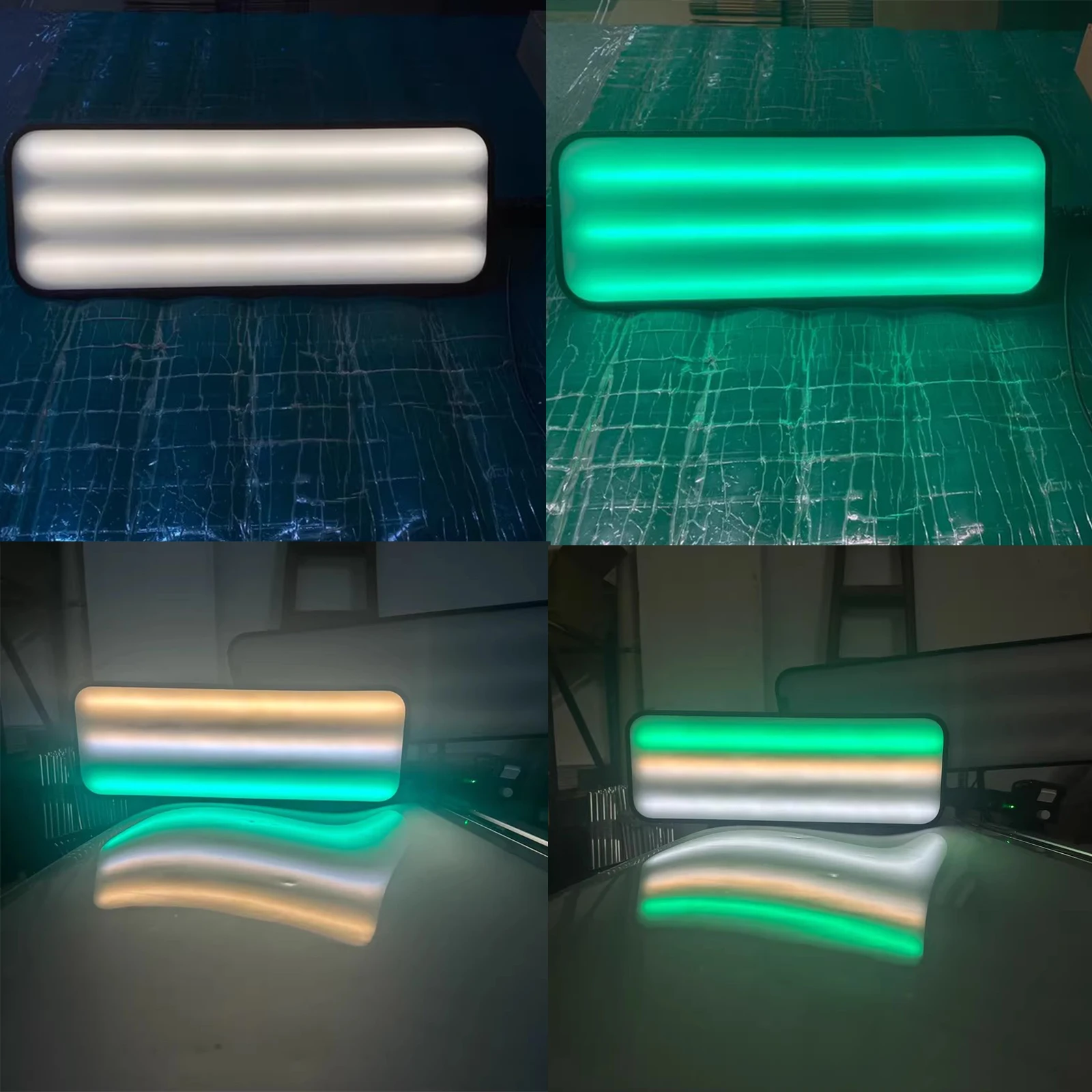 60cm Large Car Dent PDR Light With Two 6000 MAh Batteries And A Fast Charging Dock 12 Light Color Styles Adjustment