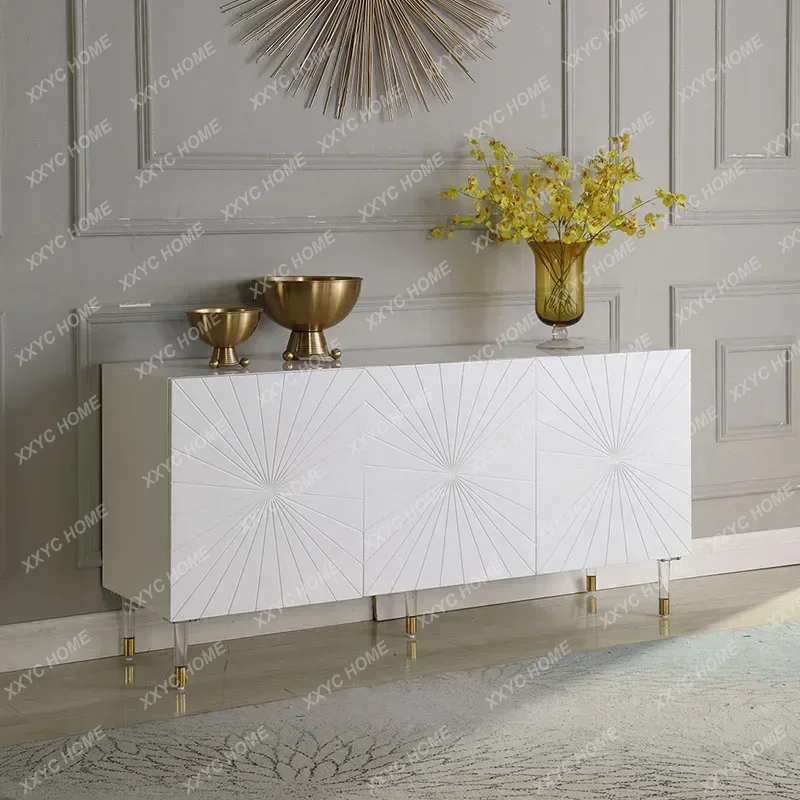 

DV Entry entrance light luxury locker foyer partition decorative cabinet dining side cabinet modern simplicity