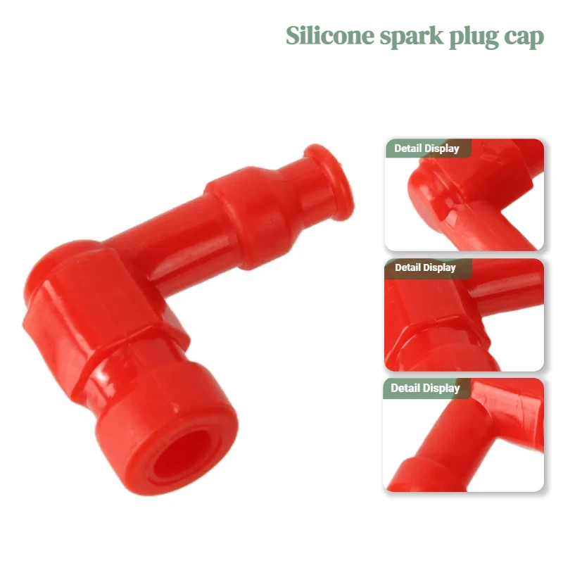 

Motorcycle Universal Silicone Waterproof Spark Plug Cap For 50cc-160cc Dirt Pit Bike ATV Quad Buggy Scooter Motorbike Parts