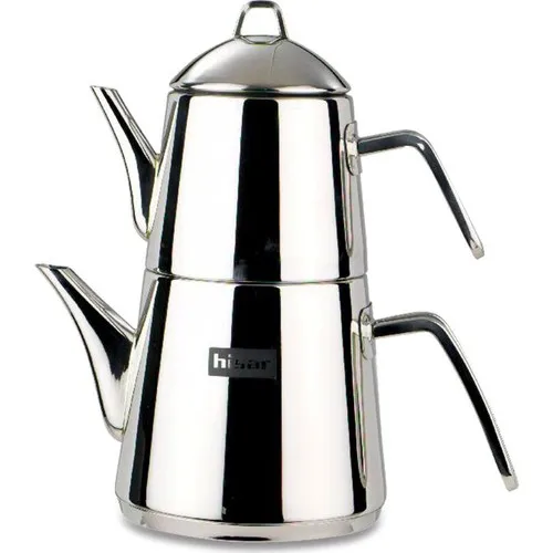 Fortress Rio Steel Tea Pot Set With Metal Handle