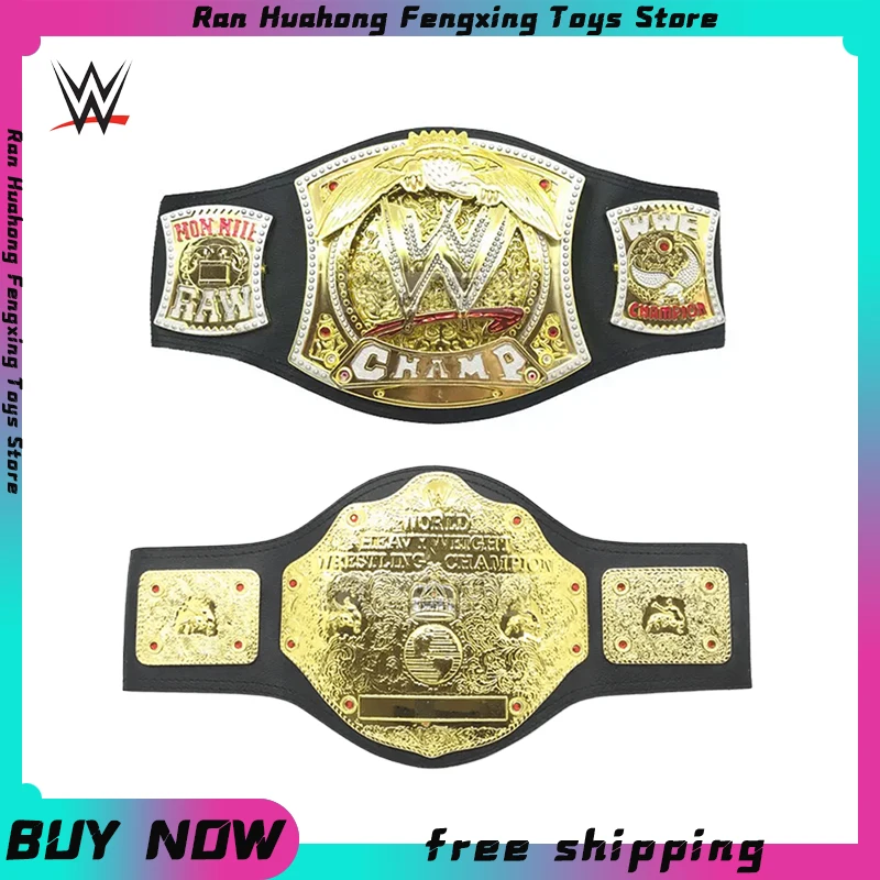 Wwe Boxing Champion Gold Belt Wwe Championship Belt Characters Occupation Wrestling Gladiators Belt Cosplay Toys Halloween Gift