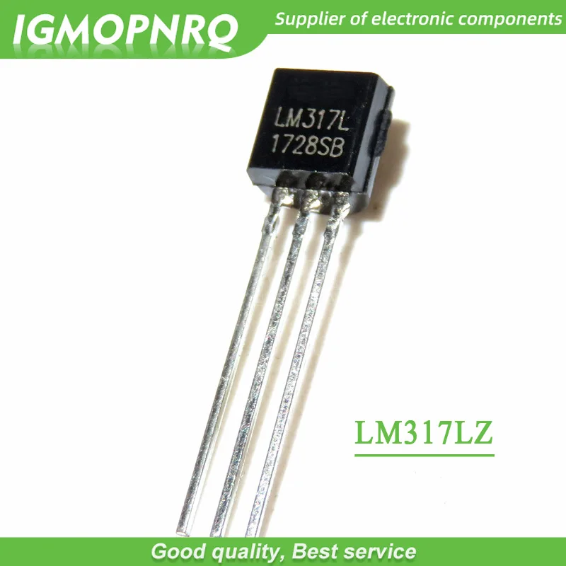 20pcs LM317 TO92 LM317LZ LM317L Voltage Regulator 1.2V to 37V 100mA 0.1A TO-92 new and original