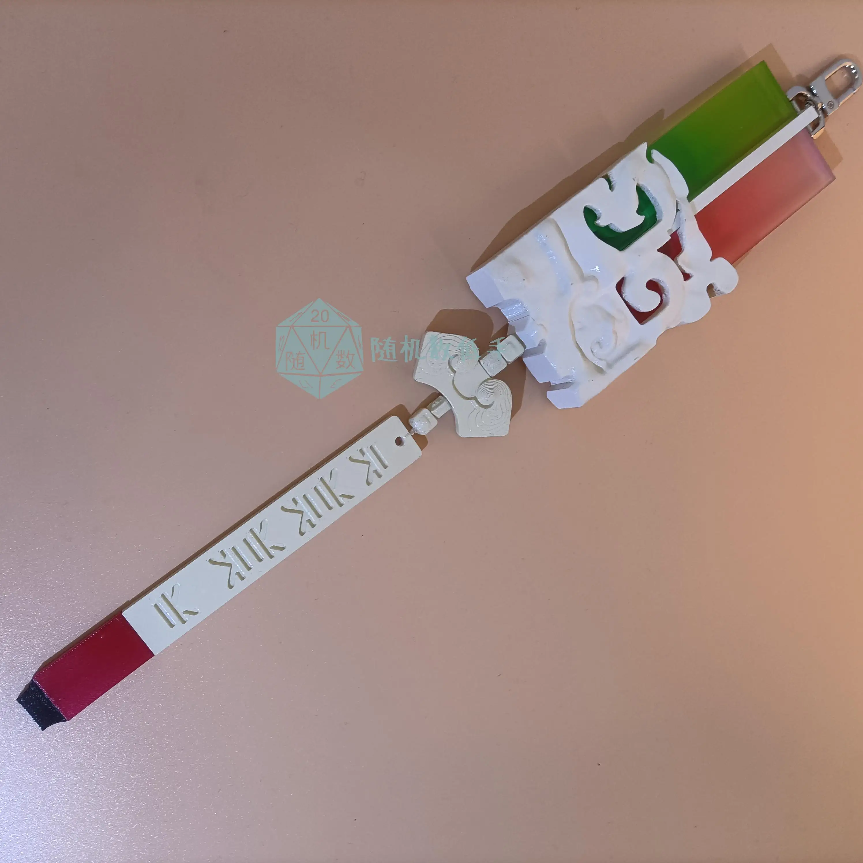 Game Arknights Shu Taille Tag Cosplay Props Halloween Kerst Fancy Party Kostuums Accessoires