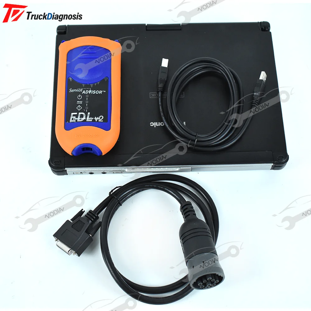 Electronic Data Link For EDL V2 Advisor 5.3 AG CF Service Agriculture Construction Equipment Tractor Diagnostic Tool CFC2 Laptop