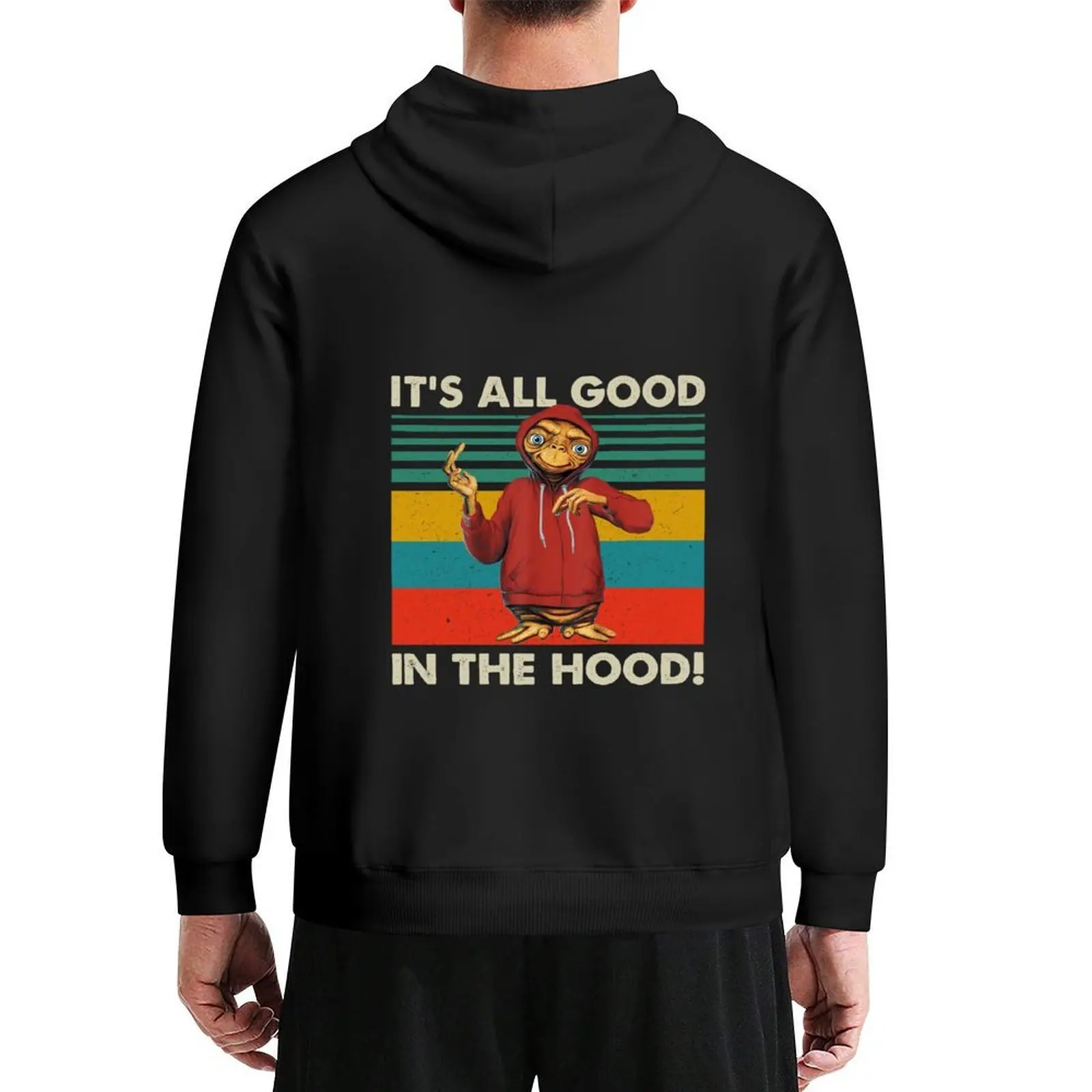 

Retro It’s All Good in The Hood Hoodie hooded shirt fashion men korean clothes autumn jacket men new in hoodies and blouses