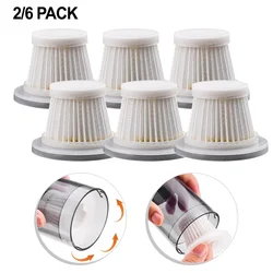 2/6pcs Reusable Washable Filter ST-6638 For Cordless Car Vacuum Cleaner Parts Sweeper Accessories Replacement Household Supplies