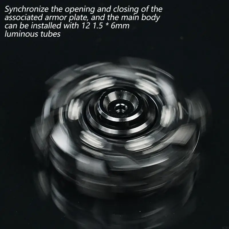 97be premium metalen spinner met verlengde rotatietijd ergonomische grip kantoorstudie metgezel