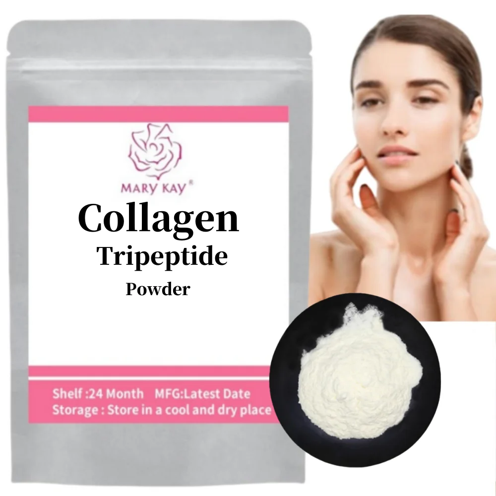 

Cosmetic Raw Material 50-1000g Collagen Tripeptide Powder, Skin Whitening High Quality